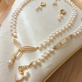 ELEGANT~2 SET ( GÜMÜŞ GRAM UYUMLU)