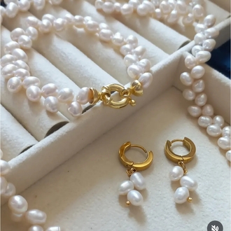 GEMİCİ KİLİTLİ GÜMÜŞ PETAL SET