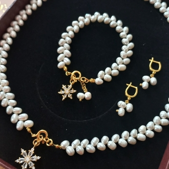 GÜMÜŞ KLİPSLİ ~2 PETAL SET