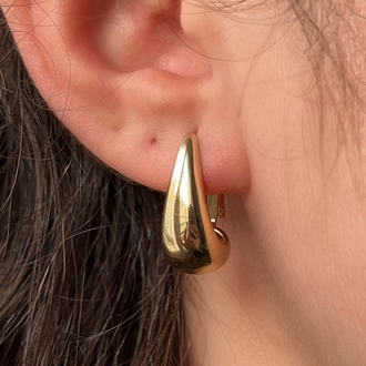 Damla Hoops Küpe | Xuping