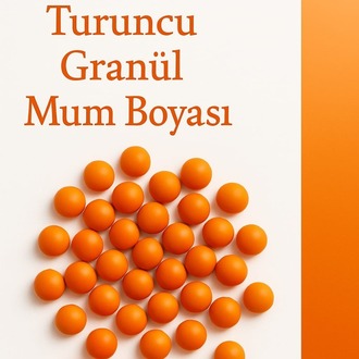 Granül Mum Boyası Yüksek Kaliteli Mum Boya Pigmenti, Hobi ve Mum Yapma Malzemesi