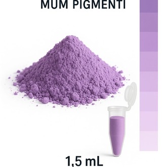 Toz Mum Boyası ℅100 Doğal Pigment 1,5 mL (Parafin Wax Soya Wax Jel Mum Kandil Mum)