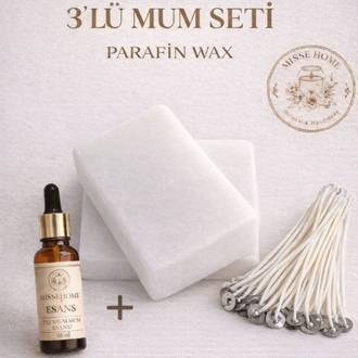 Parafin Wax Mum Yapım Seti (Start)
