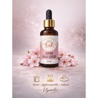 10 ML Çiçek Serisi Mum, Sabun, Buhurdanlık, Oda Kokusu Esansı Yoğun Aromalı