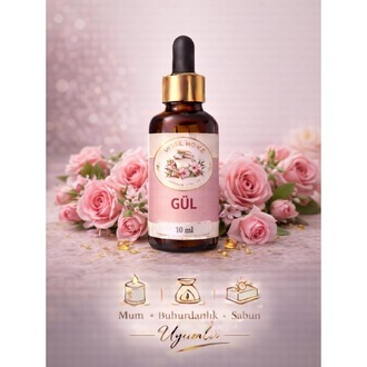 10 ML Çiçek Serisi Mum, Sabun, Buhurdanlık, Oda Kokusu Esansı Yoğun Aromalı