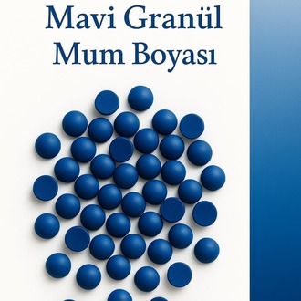Granül Mum Boyası Yüksek Kaliteli Mum Boya Pigmenti, Hobi ve Mum Yapma Malzemesi