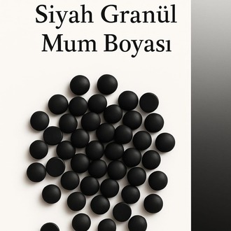 Granül Mum Boyası Yüksek Kaliteli Mum Boya Pigmenti, Hobi ve Mum Yapma Malzemesi
