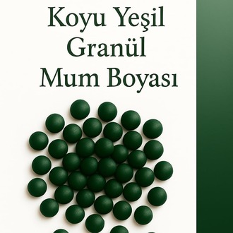 Granül Mum Boyası Yüksek Kaliteli Mum Boya Pigmenti, Hobi ve Mum Yapma Malzemesi