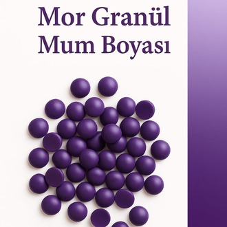 Granül Mum Boyası Yüksek Kaliteli Mum Boya Pigmenti, Hobi ve Mum Yapma Malzemesi