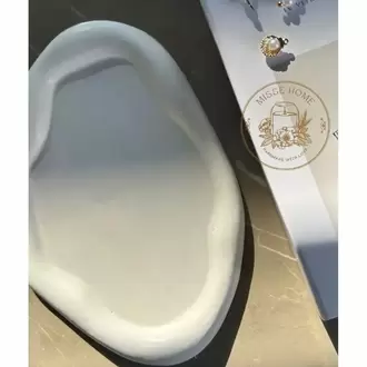 Bulut görünümlü 2 li dekoratif tabak