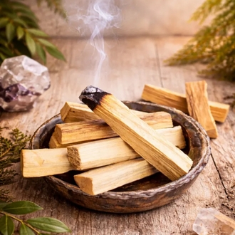 Palo Santo (Kutsal Ağaç) Tütsü –Orjinal Sertifikalı İthal Peru Menşei (5 Adet)