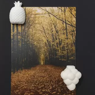 10'lu Meyve Figürlü Buzdolabı Magneti, Mıknatıslı Fotoğraf Tutucu Magnet