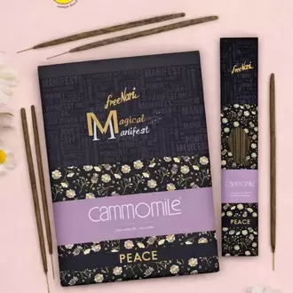 Papatya Sree Vani Magical Manifest Sanatsal Doğal El Yapımı Premium Kalite Tütsü ( 6 Adet)
