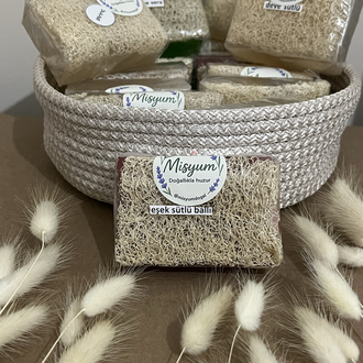  Eşek Sütlü & Ballı Doğal Sabun