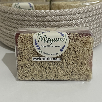  Eşek Sütlü & Ballı Doğal Sabun