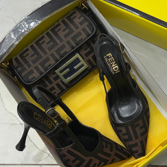 Fendi Set (Ayakkabı&Çanta) 
