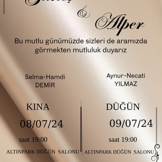 Dijital Davetiye