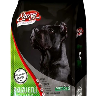 Energy Premium Kuzu Etli Yetişkin Köpek Maması 1 KG - Şok Fiyat!