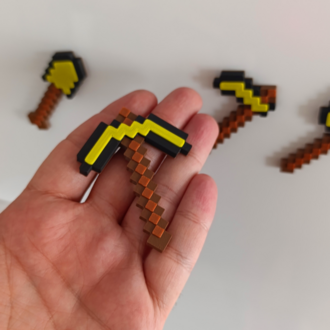 MINECRAFT Altın Magnet Seti