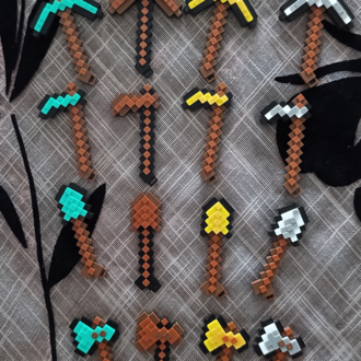 MINECRAFT Demir Kılıç (Iron Sword) Anahtarlık