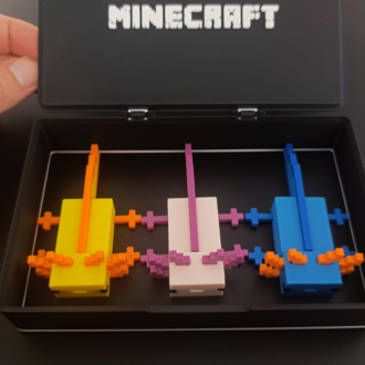 Minecraft Axolotl Seti | Özel Kutulu + Sürpriz Hediyeli