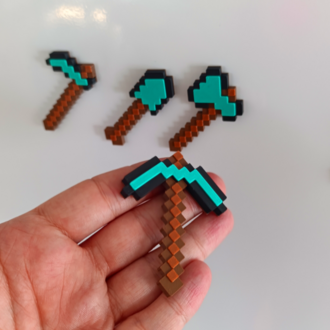 MINECRAFT Elmas Magnet Seti