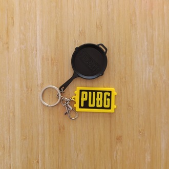 PUBG TAVA (PAN) + Logo Anahtarlık