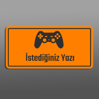 İsminize Özel Gamer Tabela