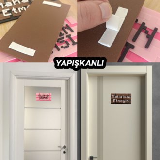 Kişiye Özel Piksel Tabela - İstediğiniz Yazi/Renk Seçeneği
