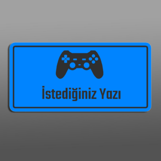 İsminize Özel Gamer Tabela
