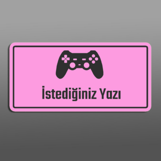 İsminize Özel Gamer Tabela