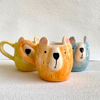Bear Mug (Handmade)