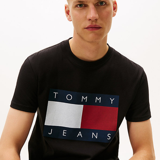 Tommy Hilfiger flag tişört ( siyah ) 
