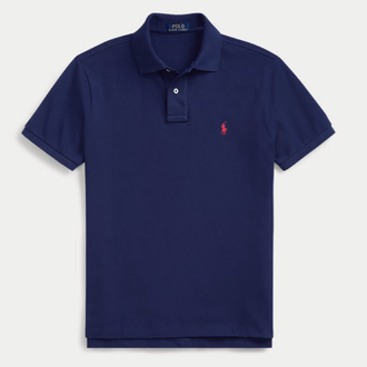 Ralph Lauren yakalı T-shirt ( Lacivert )