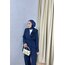 LENORA BLAZER TAKIM LACİVERT 
