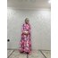 PEMBE DESENLİ ELBİSEMİZ