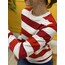 çizgili sweatshirt