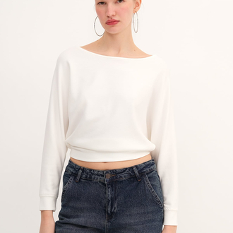 Modal kumaş sweatshirt 