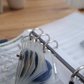 Çıtçıtlı Mini Parıltılı Altın cüzdanı