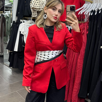 Fularlı ceket