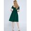 SİYAJİN FASHION
Off Shoulder Midi Lycra A - Line Regular Green Cocktail Dress Syj0032zum