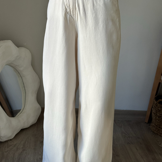 Tensel Kot Pantolon / krem 