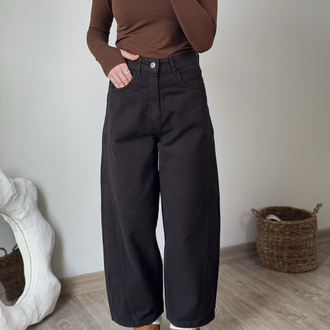Barel Fit Jean / acı kahve