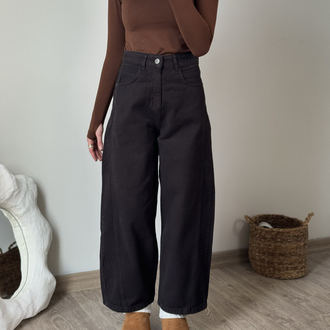 Barel Fit Jean / acı kahve