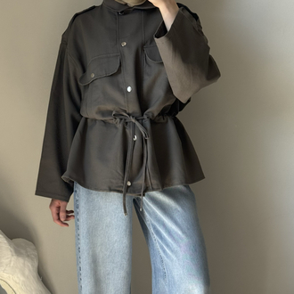Massi Model Ceket Parka / haki