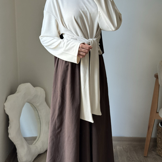 Oysho bağlamalı bluz / taş