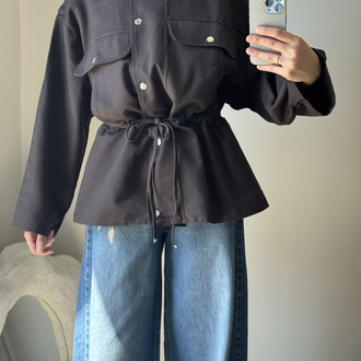 Massi Model Ceket Parka / kahve