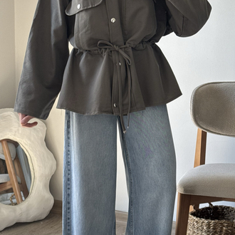Massi Model Ceket Parka / haki