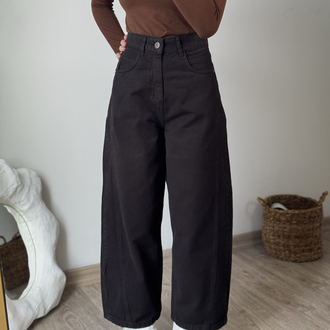 Barel Fit Jean / acı kahve