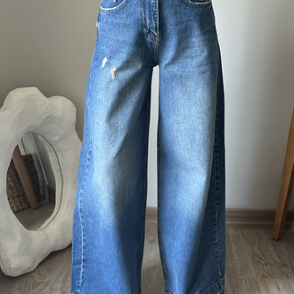 H&M model Wide Leg Jean